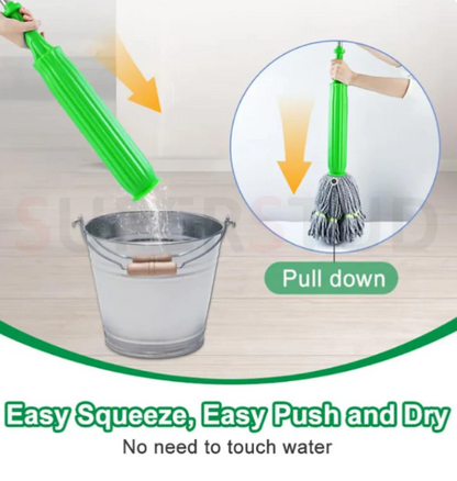 Self-twisting Water Rotating Mop